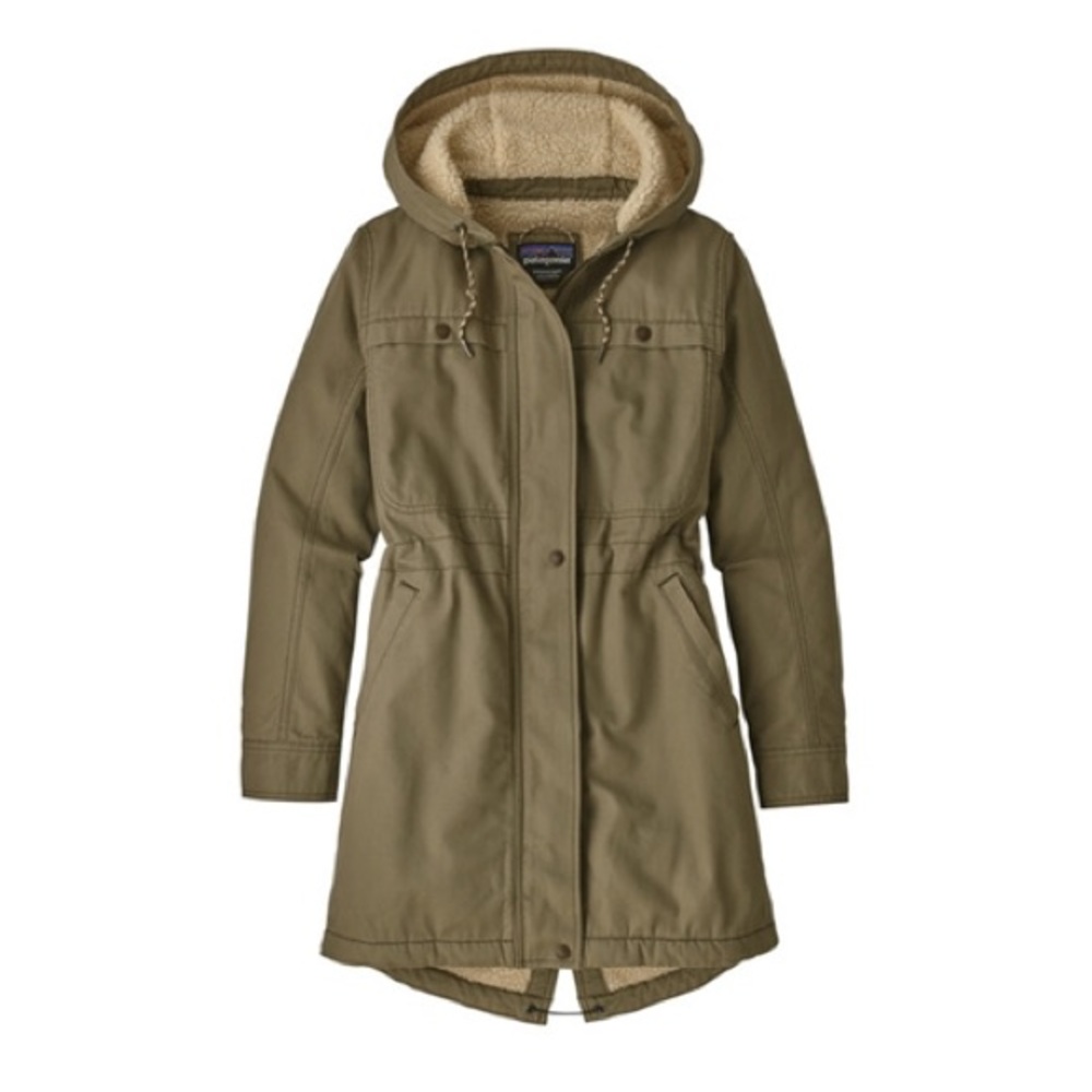Patagonia Insulated Prairie Dawn Parka Sage Khaki